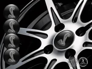 Shelby Calcomanías de Rueda Marca Etiquetas Cúpula Premium